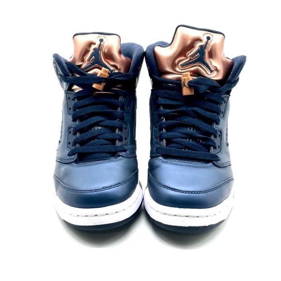 - AIR JORDAN 5 RETRO GS 'BRONZE' - Picture 2 of 8